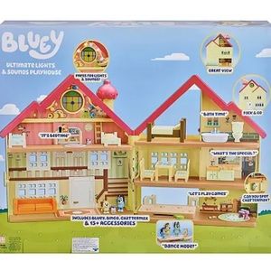Like New! Bluey Playset | Bluey Dollhouse | Bluey Toys